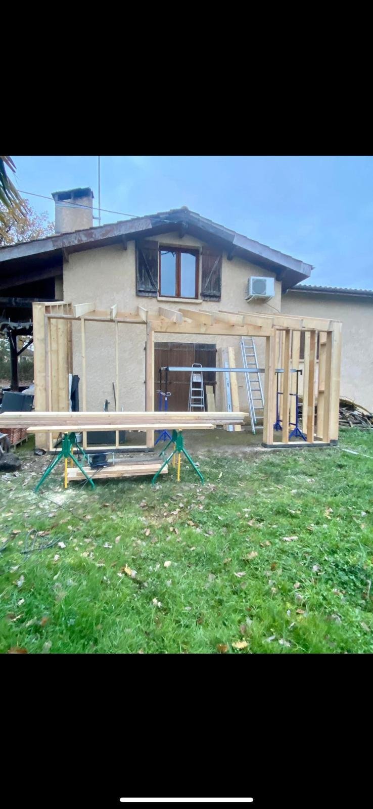 Réalisation en bois extérieur Tradi-Charpente, photo 1